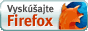 Vyskúšajte Firefox!