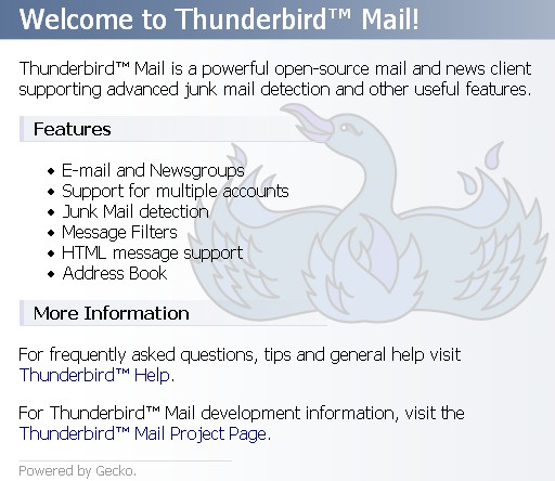Thunderbird 0.1
