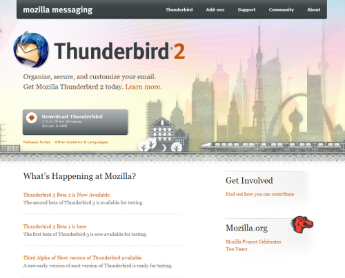 Web Mozilla Messaging