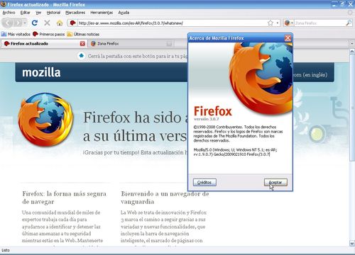 Firefox 3.0 a 3.5