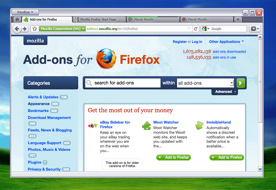 Firefox-4-Mockup-i05-(XP)-(Silver)-(TabsTop)-(Default)